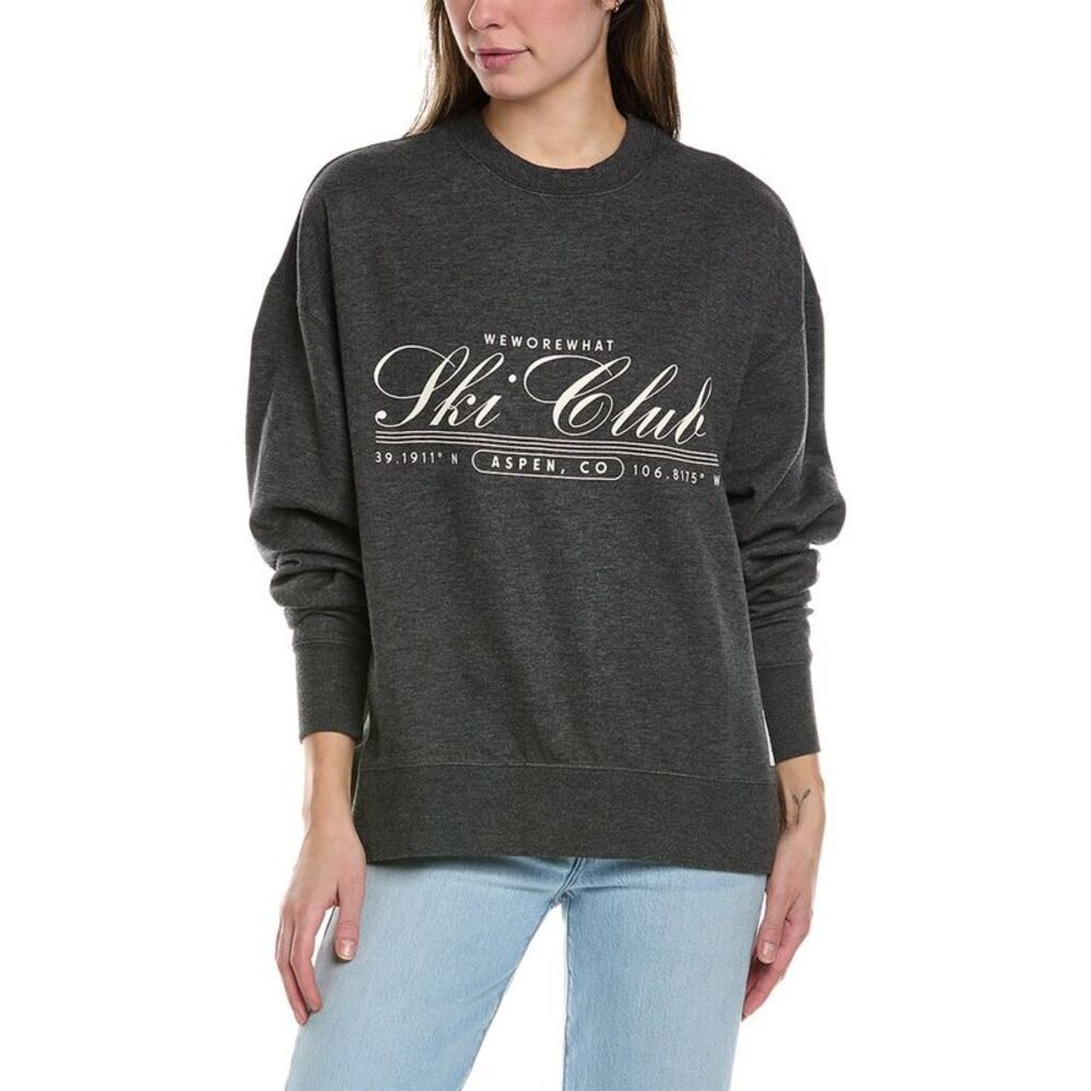 WeWoreWhat Oversized Crewneck Sweatshirt